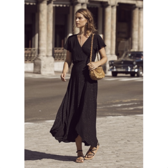 auguste the label wrap dress